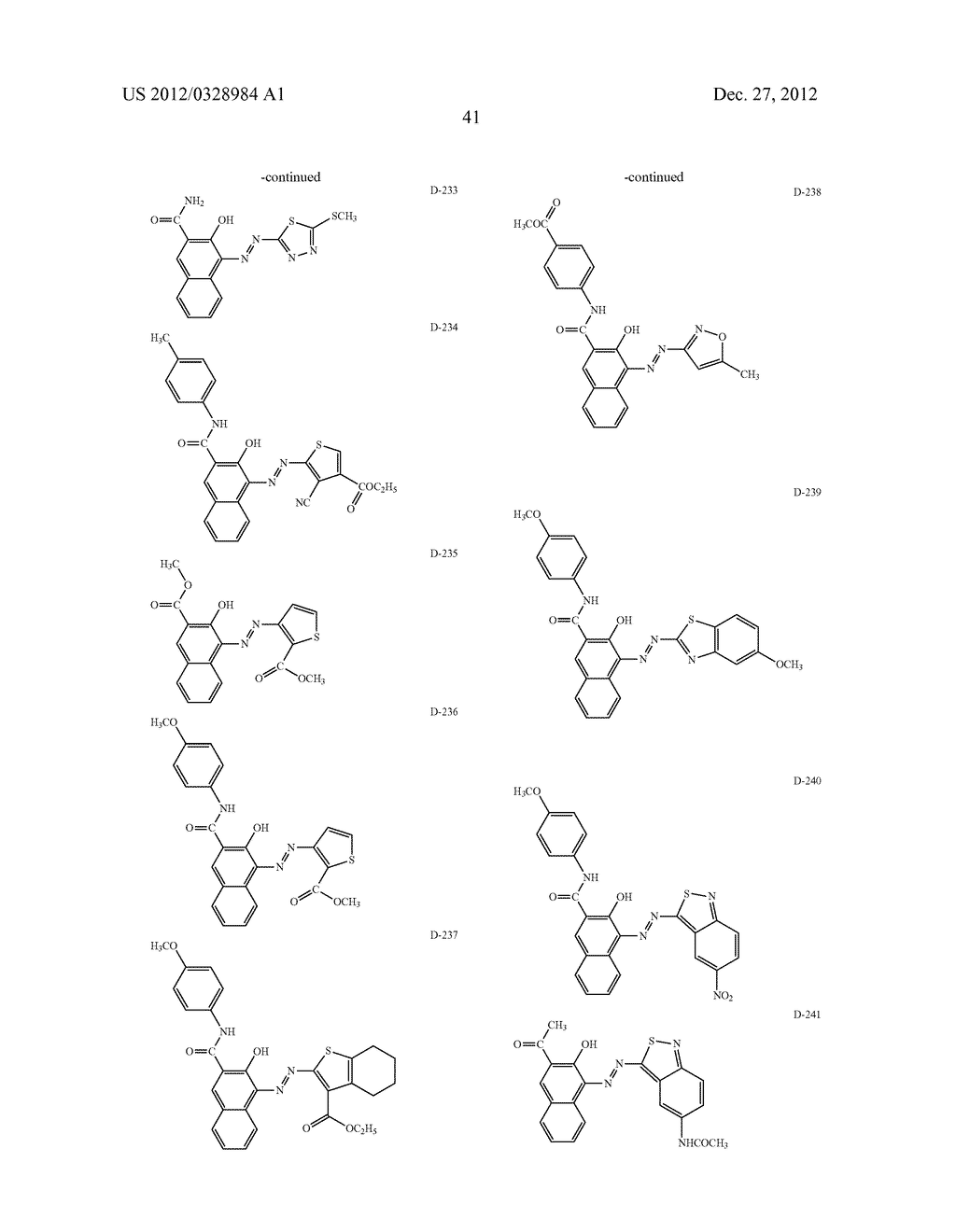 PROCESS FOR PRODUCING AZO COMPOUNDS, PIGMENT DISPERSION, COLORING     COMPOSITION, INK FOR INKJET RECORDING, COLORING COMPOSITION FOR COLOR     FILTER, AND COLOR FILTER - diagram, schematic, and image 45