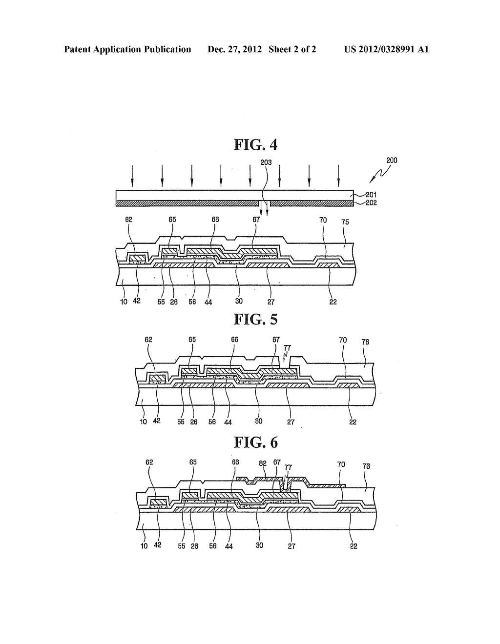 METHOD OF FABRICATING A THIN FILM TRANSISTOR SUBSTRATE AND A     PHOTOSENSITIVE COMPOSITION USED IN THE THIN FILM TRANSISTOR SUBSTRATE - diagram, schematic, and image 03