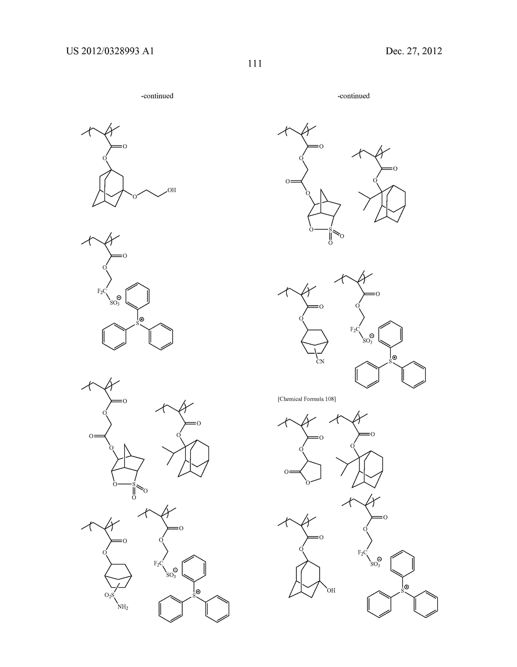 METHOD OF PRODUCING POLYMERIC COMPOUND, RESIST COMPOSITION, AND METHOD OF     FORMING RESIST PATTERN - diagram, schematic, and image 112