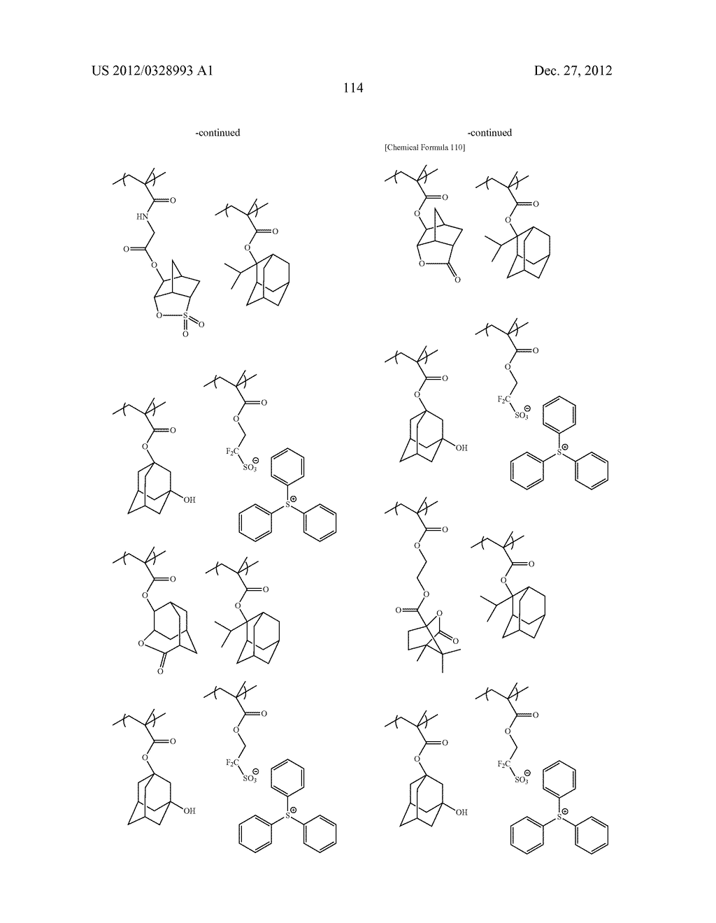 METHOD OF PRODUCING POLYMERIC COMPOUND, RESIST COMPOSITION, AND METHOD OF     FORMING RESIST PATTERN - diagram, schematic, and image 115