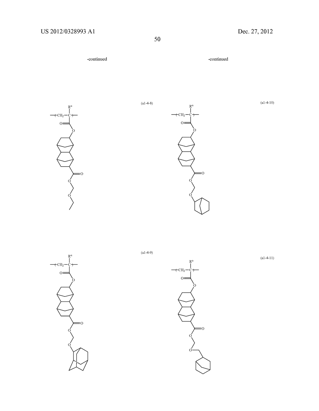METHOD OF PRODUCING POLYMERIC COMPOUND, RESIST COMPOSITION, AND METHOD OF     FORMING RESIST PATTERN - diagram, schematic, and image 51