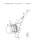 MIXING DEVICE FOR A DENTAL POWDER JET APPARATUS, AND DENTAL HAND-HELD     INSTRUMENT FOR A POWDER JET APPARATUS INCLUDING A RESPECTIVE MIXING     DEVICE diagram and image