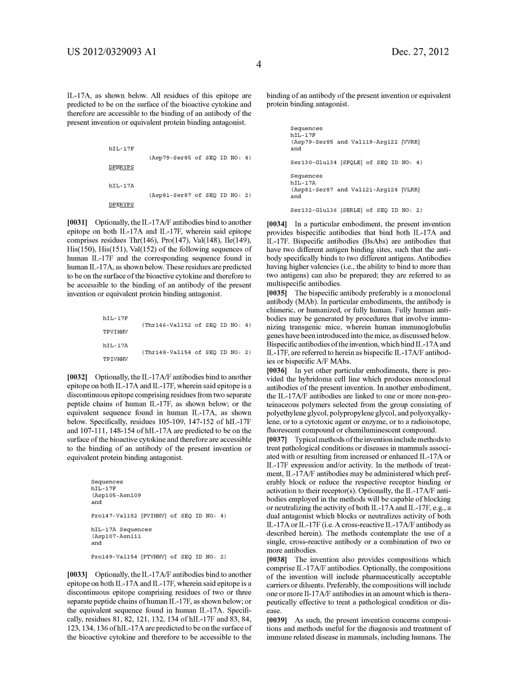 POLYNUCLEOTIDES ENCODING ANTIBODIES THAT BIND BOTH IL-17A AND IL-17F - diagram, schematic, and image 06