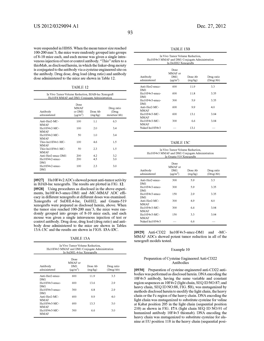 Anti-CD22 Antibodies And Immunoconjugates and Methods of Use - diagram, schematic, and image 125