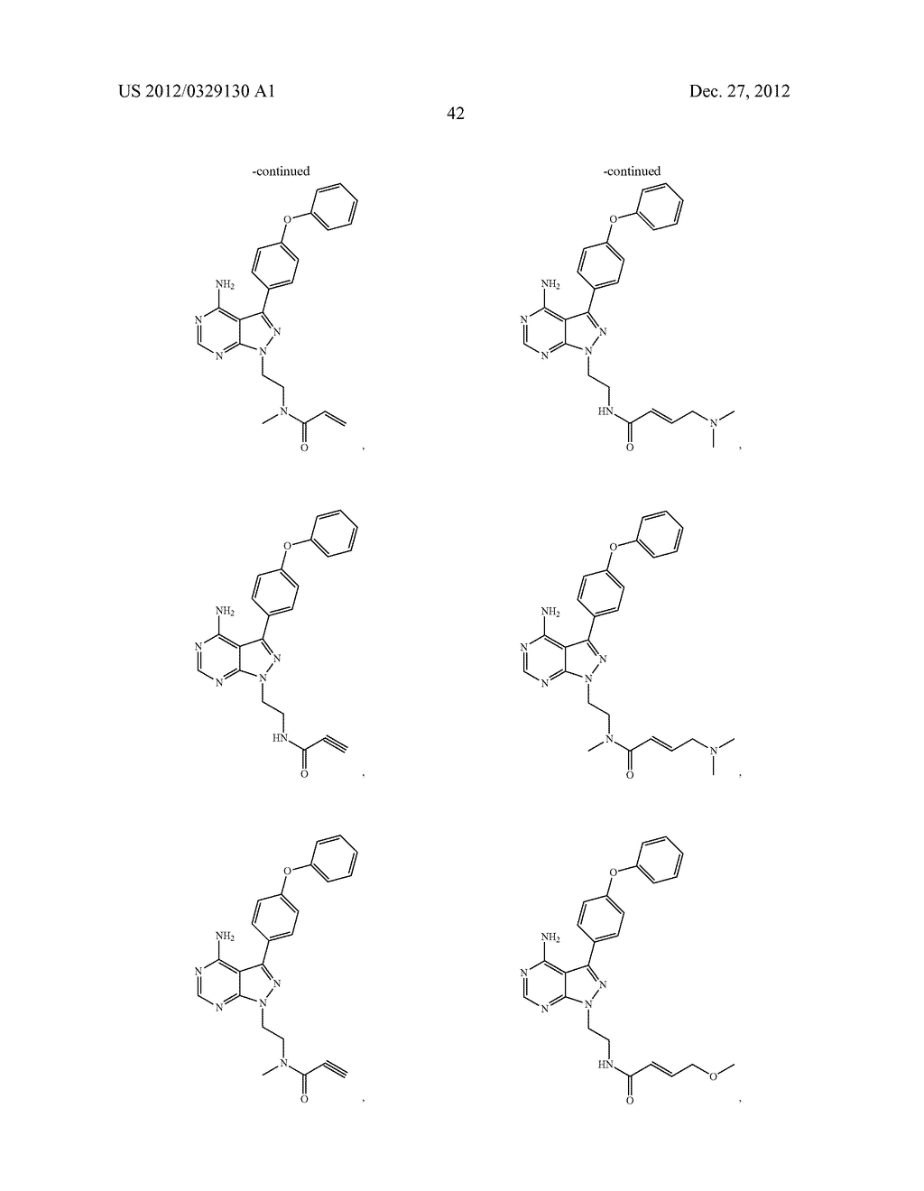 INHIBITORS OF BRUTON'S TYROSINE KINASE - diagram, schematic, and image 50