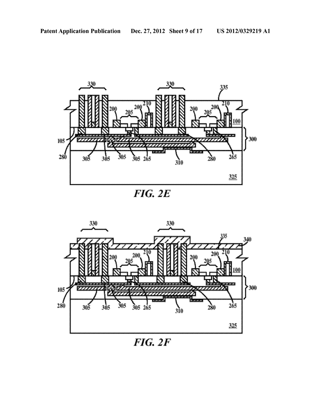 THROUGH WAFER VIAS AND METHOD OF MAKING SAME - diagram, schematic, and image 10