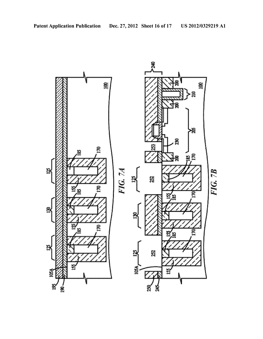 THROUGH WAFER VIAS AND METHOD OF MAKING SAME - diagram, schematic, and image 17