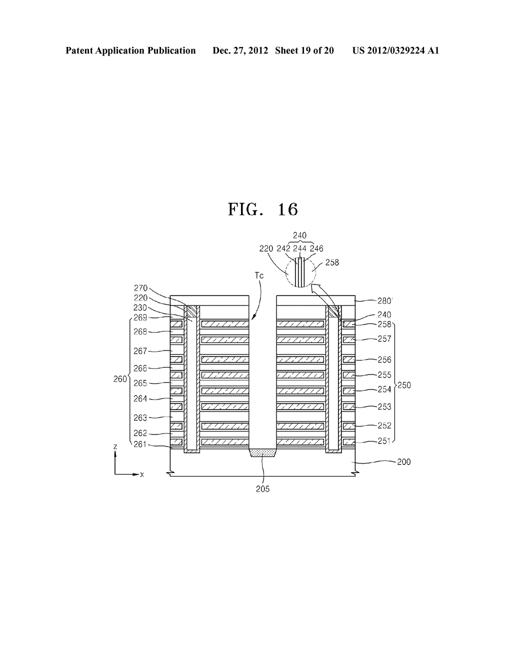 METHOD OF FORMING FINE PATTERN AND METHOD OF MANUFACTURING SEMICONDUCTOR     DEVICE - diagram, schematic, and image 20