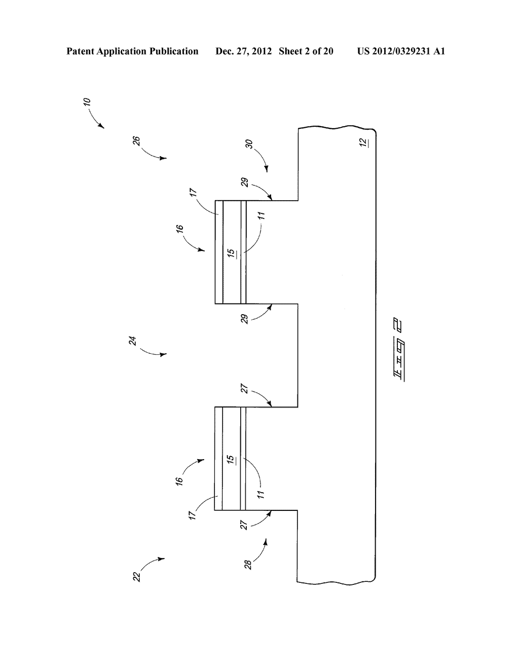 Semiconductor Processing Methods, And Methods Of Forming Isolation     Structures - diagram, schematic, and image 03