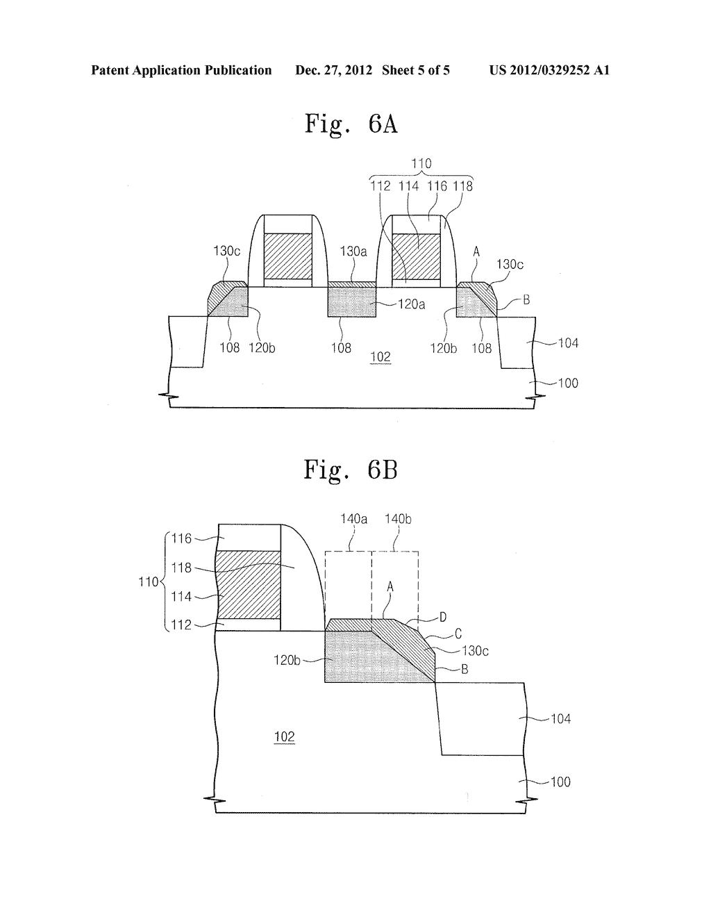 SEMICONDUCTOR DEVICE AND METHOD OF FABRICATING THE SAME - diagram, schematic, and image 06