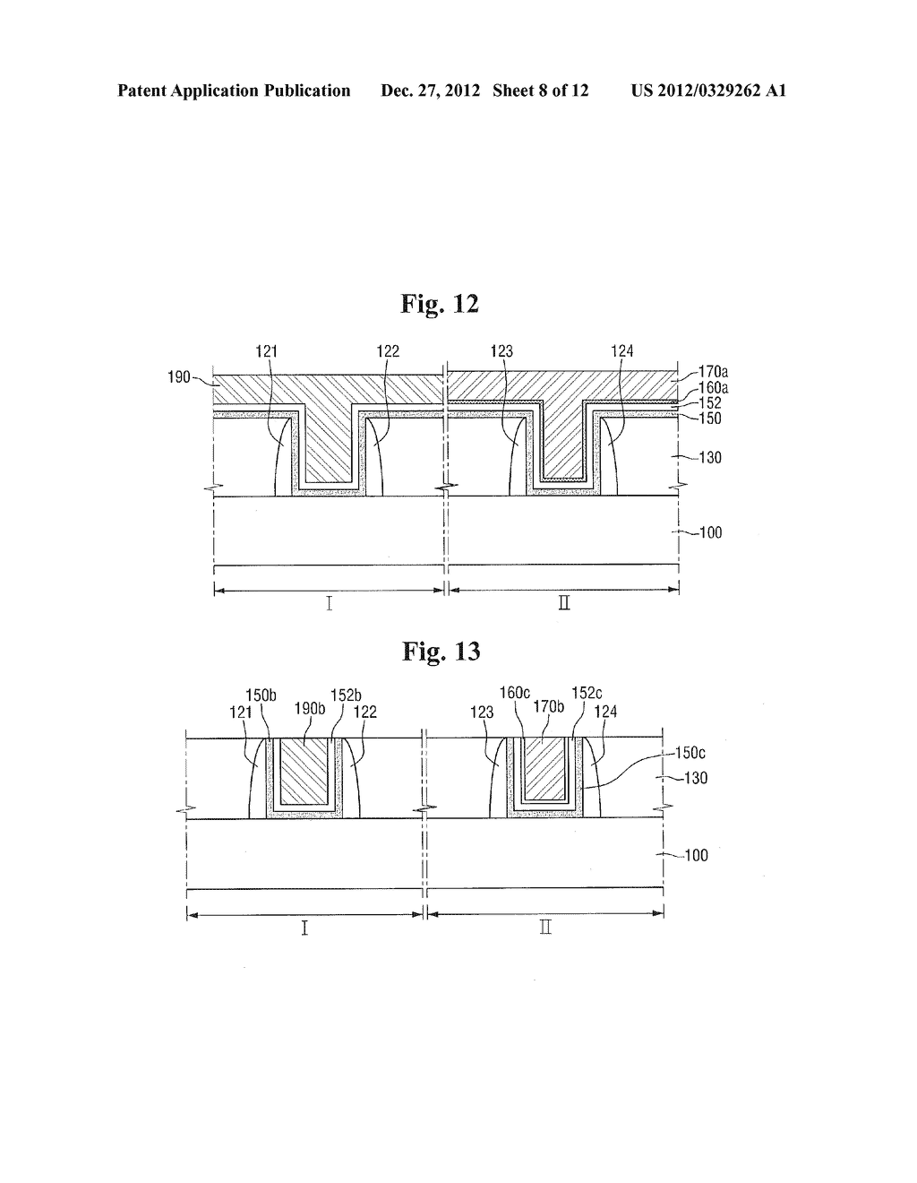 METHODS FOR MANUFACTURING SEMICONDUCTOR DEVICES USING ETCH STOP DIELECTRIC     LAYERS AND RELATED DEVICES - diagram, schematic, and image 09