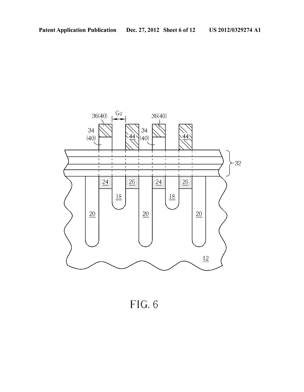 METHOD OF FABRICATING A CELL CONTACT AND A DIGIT LINE FOR A SEMICONDUCTOR     DEVICE - diagram, schematic, and image 07