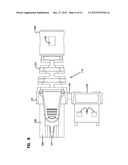 CONNECTOR WITH CABLE RETENTION FEATURE AND PATCH CORD HAVING THE SAME diagram and image