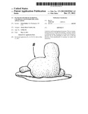 Plush toy devoid of markings, colorings and finishes related applications diagram and image