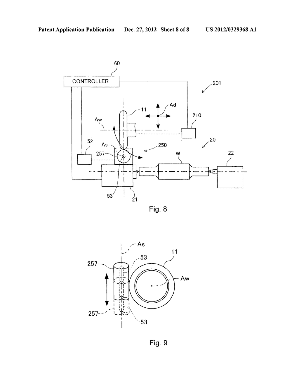 TRUING DEVICE OF GRINDING MACHINE - diagram, schematic, and image 09