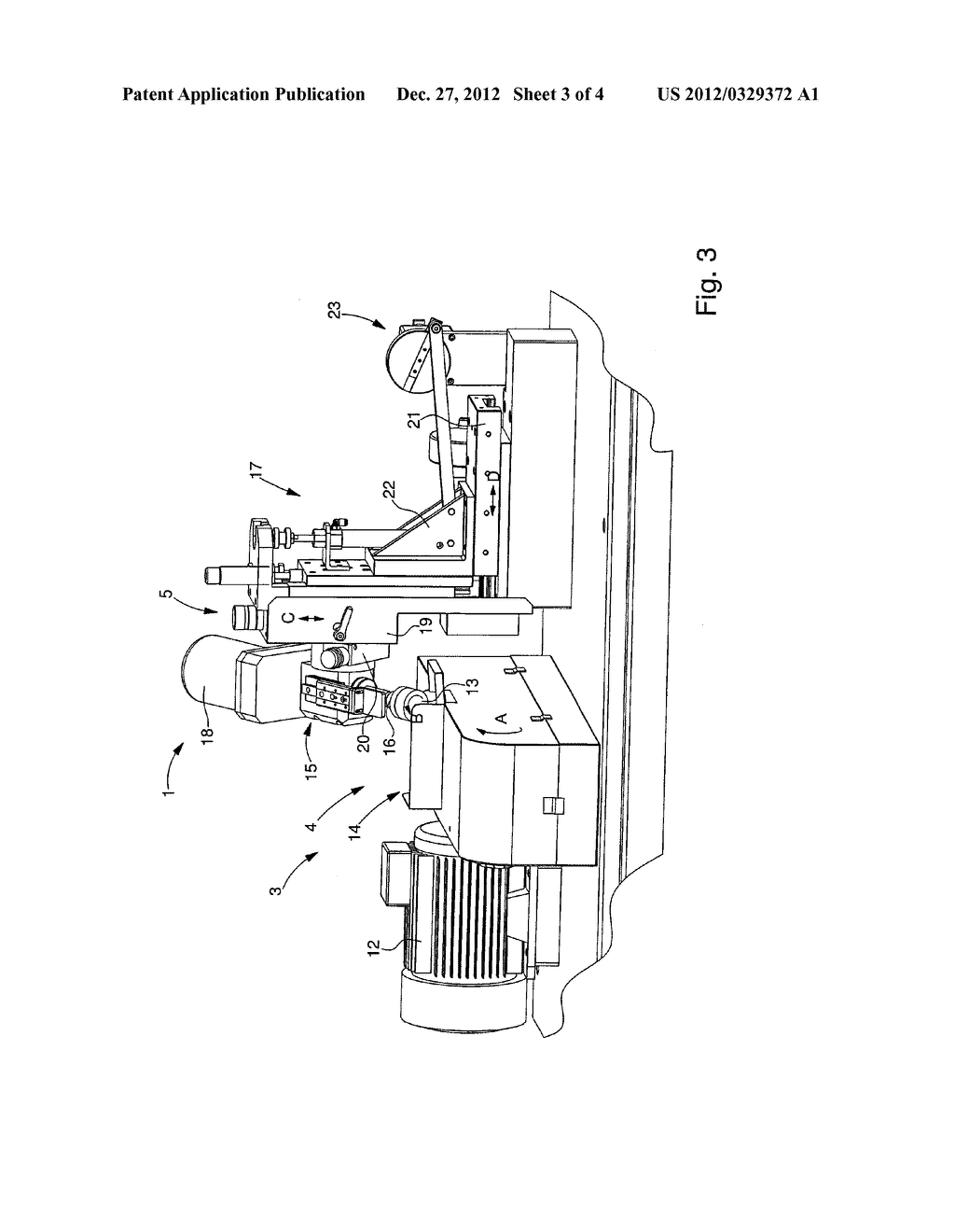 SYSTEM FOR MACHINING A BEVEL - diagram, schematic, and image 04