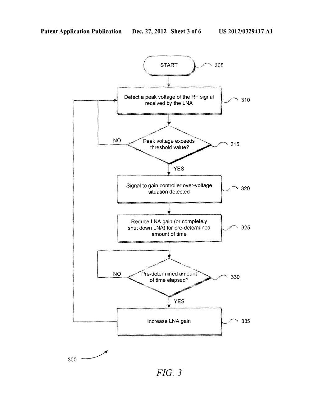 Low Noise Amplifier Protection Using A Peak Detector - diagram, schematic, and image 04