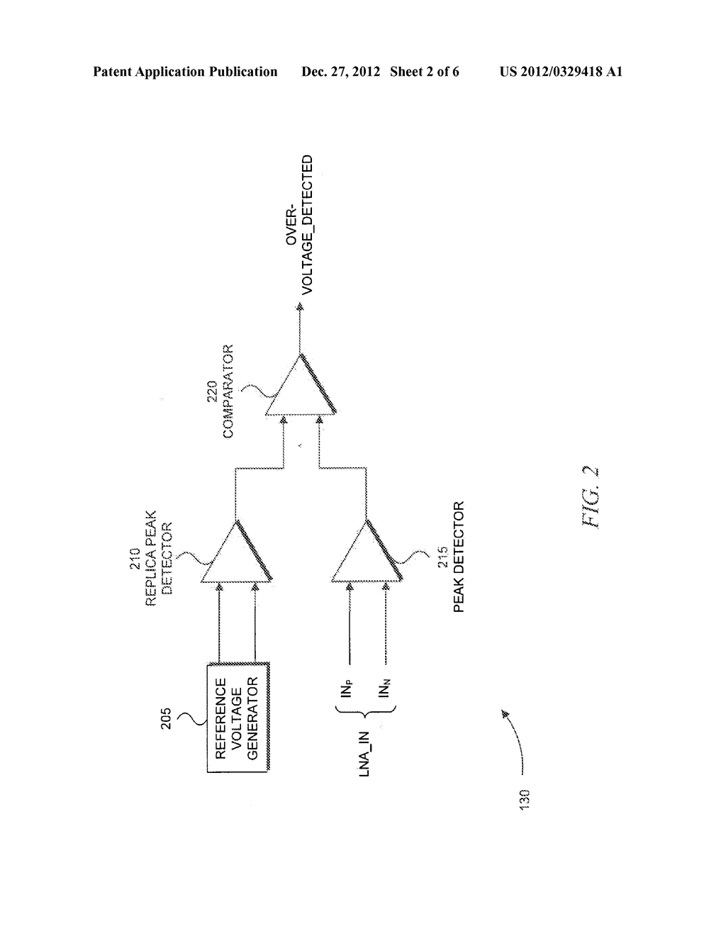 LOW NOISE AMPLIFIER PROTECTION USING A CLAMPING DEVICE - diagram, schematic, and image 03