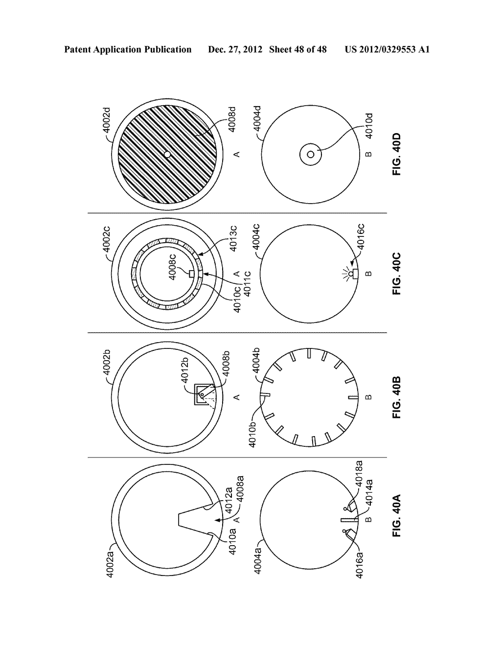 Methods of Receiving Electronic Wagers in a Wagering Game Via a Handheld     Electronic Wager Input Device - diagram, schematic, and image 49