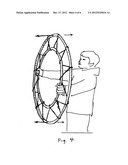 Hand-held isokinetic-exercise ring diagram and image