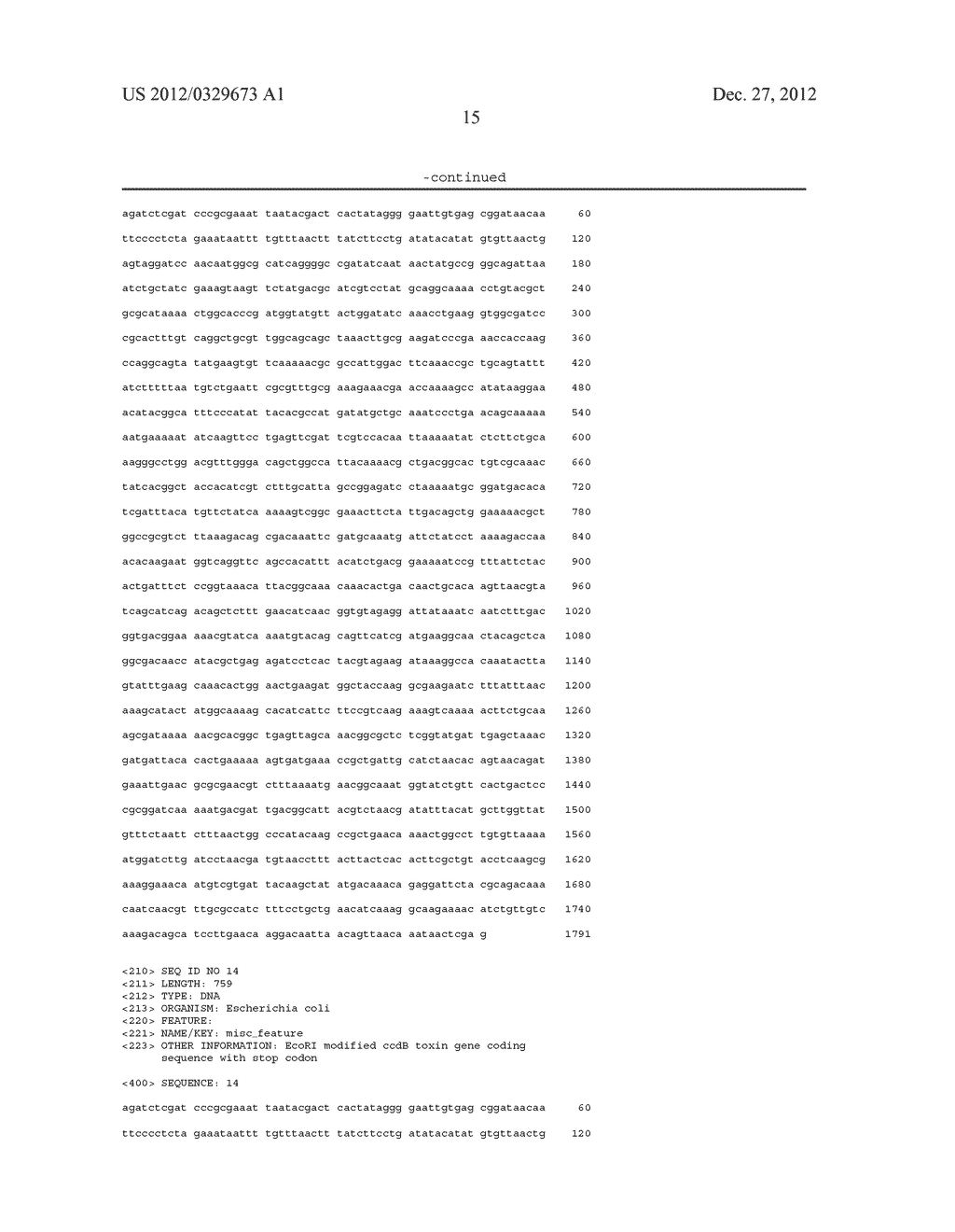 VECTORS AND METHODS FOR SELECTING OPEN READING FRAMES - diagram, schematic, and image 18