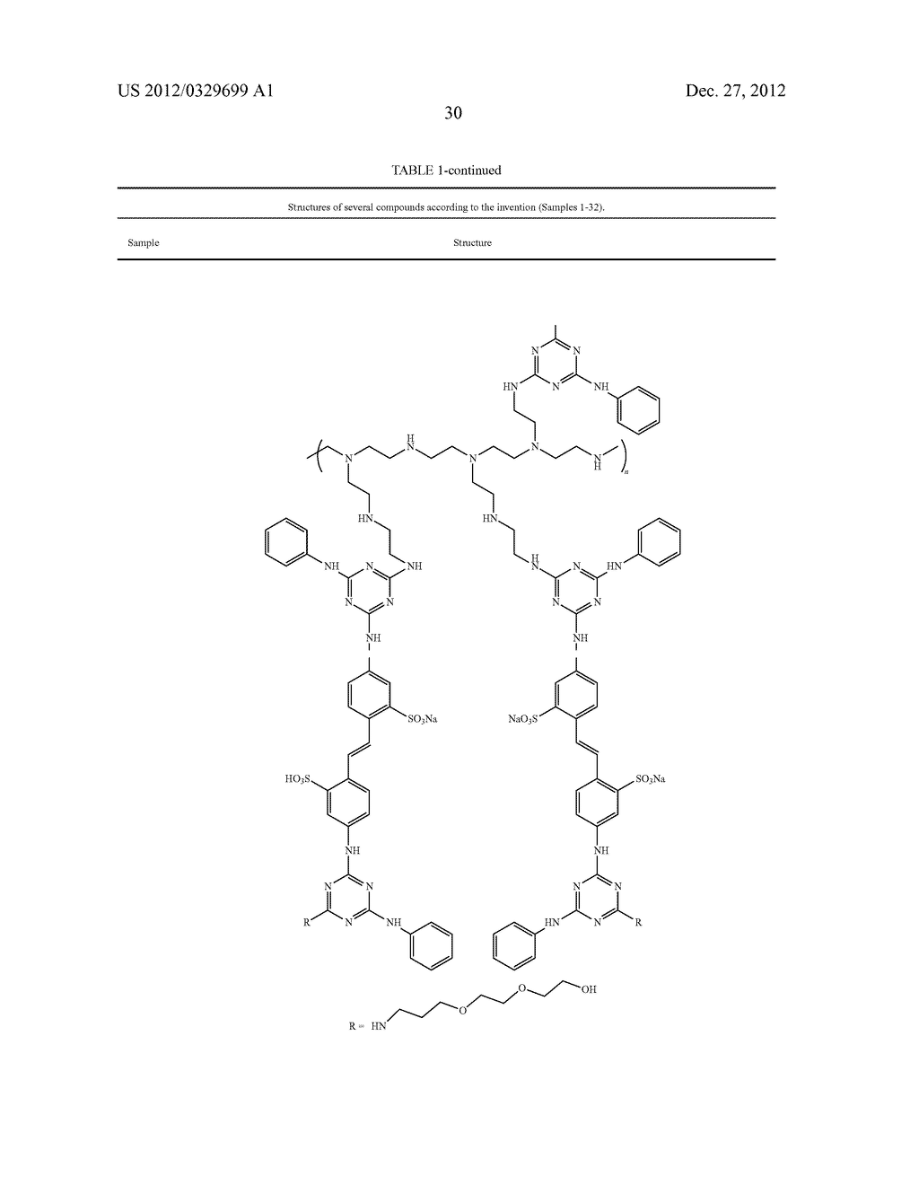 OPTICAL BRIGHTENERS AND COMPOSITIONS COMPRISING THE SAME - diagram, schematic, and image 31