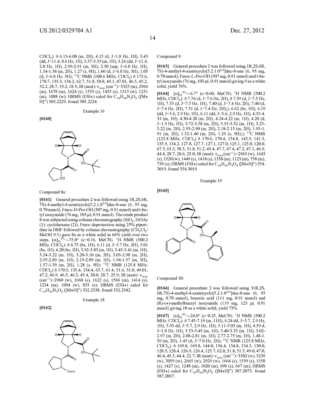 PROCESS FOR THE PREPARATION OF SUBSTITUTED PROLYL PEPTIDES AND SIMILAR     PEPTIDOMIMETICS - diagram, schematic, and image 15