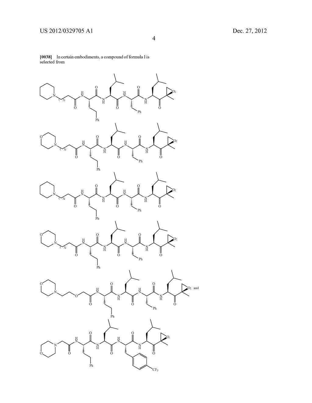 COMPOUNDS FOR PROTEASOME ENZYME INHIBITION - diagram, schematic, and image 05