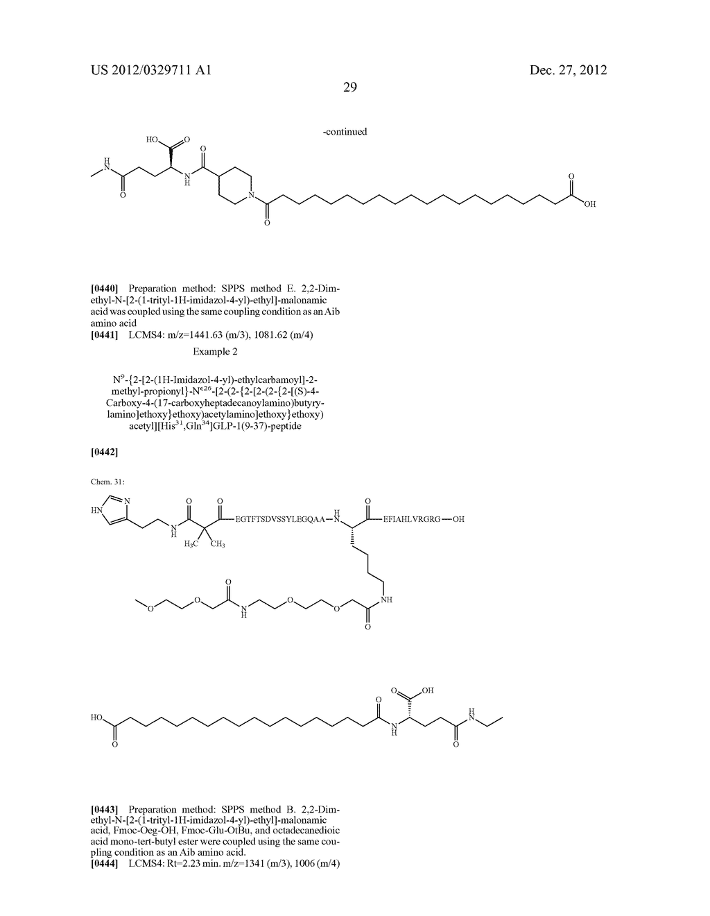 GLP-1 RECEPTOR AGONIST COMPOUNDS WITH A MODIFIED N-TERMINUS - diagram, schematic, and image 30