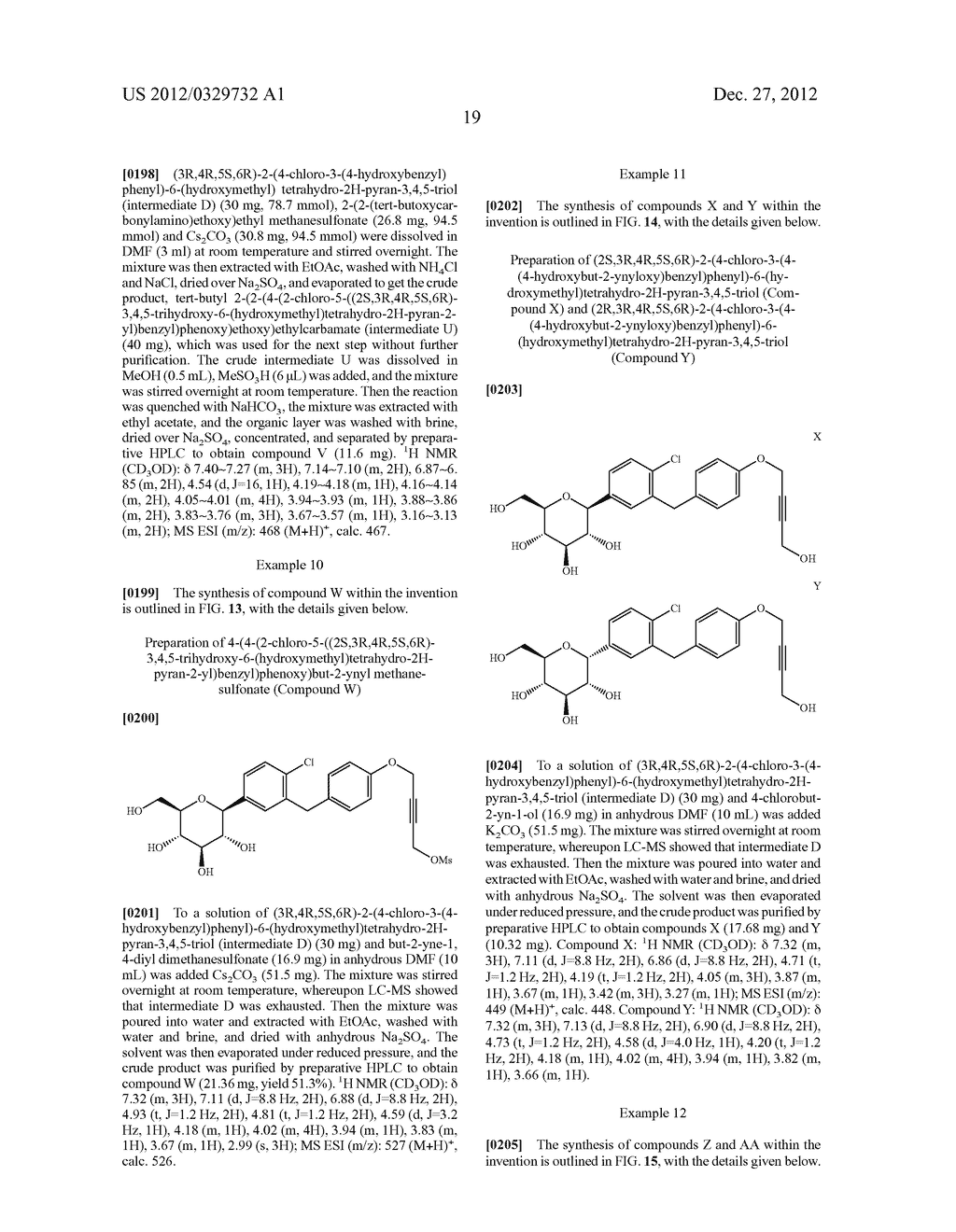 BENZYLBENZENE DERIVATIVES AND METHODS OF USE - diagram, schematic, and image 45