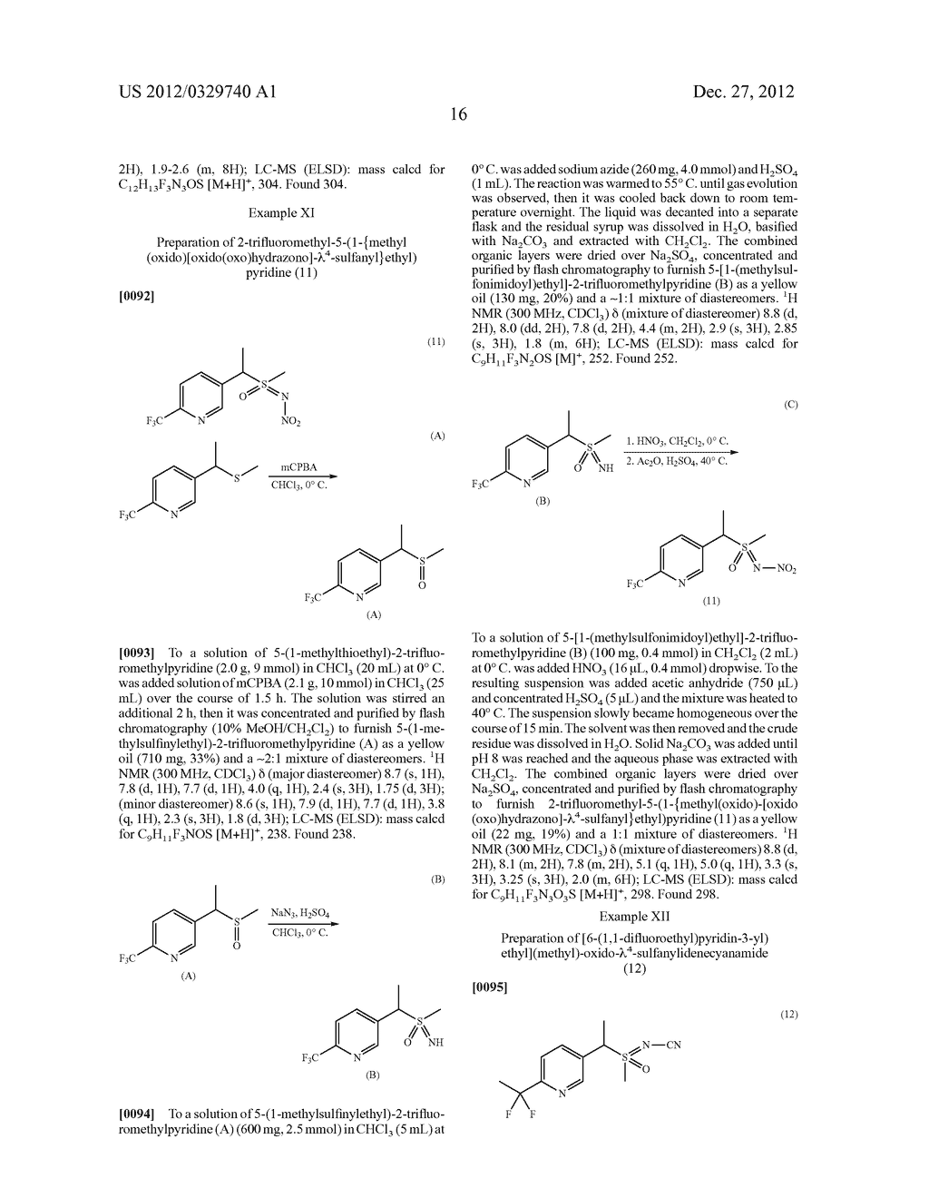 INSECTICIDAL N-SUBSTITUTED (6-HALOOALKYLPYRIDIN-3-YL)-ALKYL SULFOXIMINES - diagram, schematic, and image 17