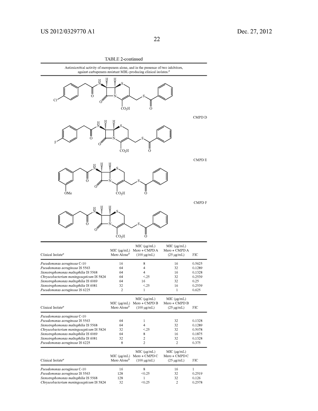 CEPHALOSPORIN DERIVATIVES USEFUL AS BETA-LACTAMASE INHIBITORS AND     COMPOSITIONS AND METHODS OF USE THEREOF - diagram, schematic, and image 32