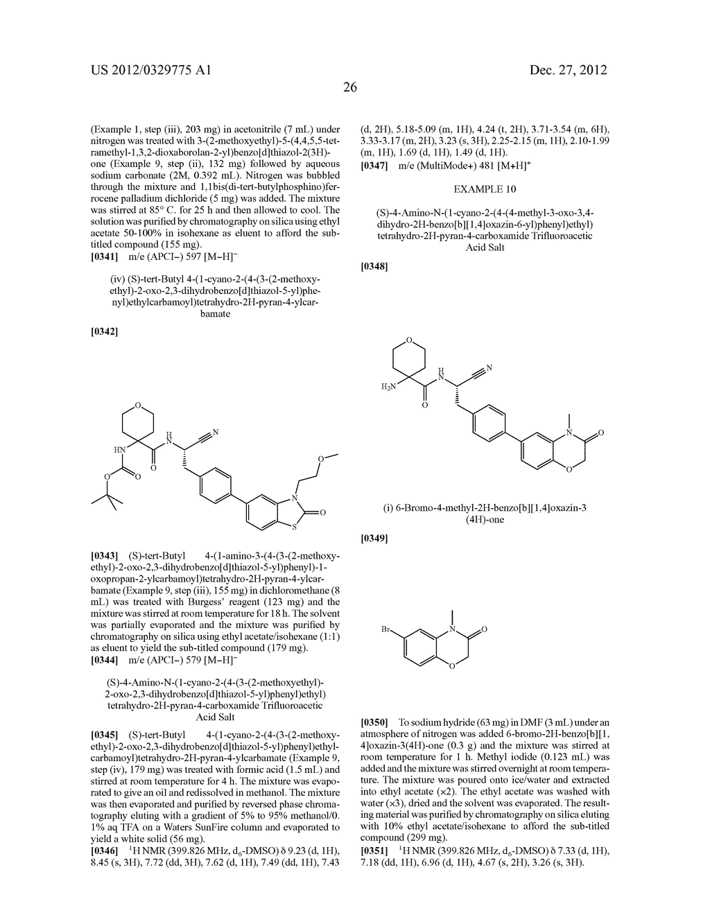 SUBSTITUTED 1-CYANOETHYLHETEROCYCLYLCARBOXAMIDE COMPOUNDS 750 - diagram, schematic, and image 34