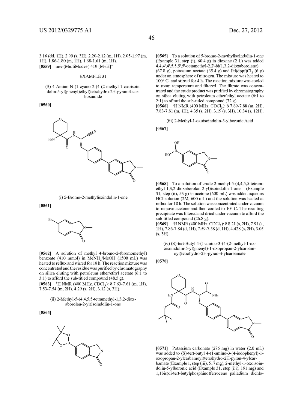 SUBSTITUTED 1-CYANOETHYLHETEROCYCLYLCARBOXAMIDE COMPOUNDS 750 - diagram, schematic, and image 54