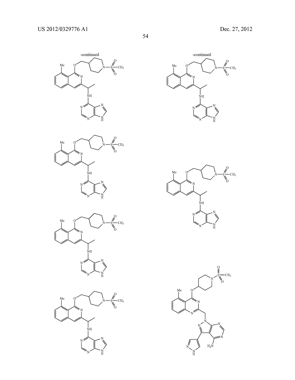 HETEROCYCLIC COMPOUNDS AND USES THEREOF - diagram, schematic, and image 55