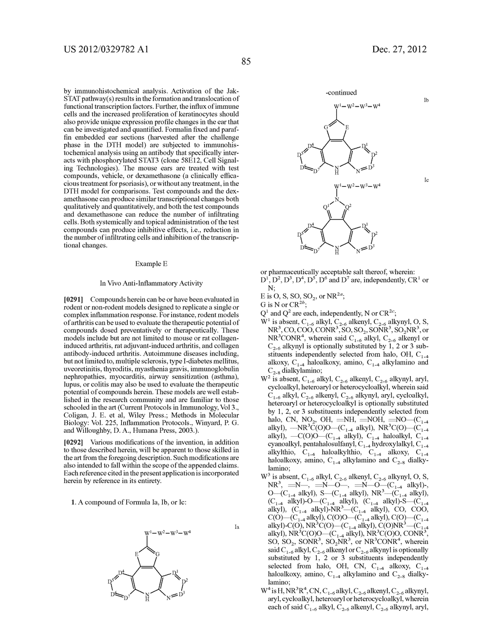 AZEPINE INHIBITORS OF JANUS KINASES - diagram, schematic, and image 86