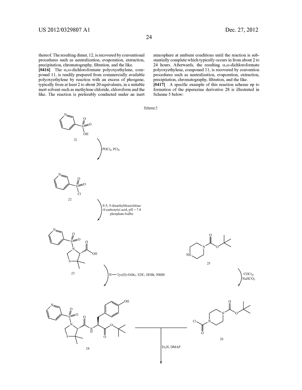 Multimeric VLA-4 Antagonists Comprising Polymers Moieties - diagram, schematic, and image 25