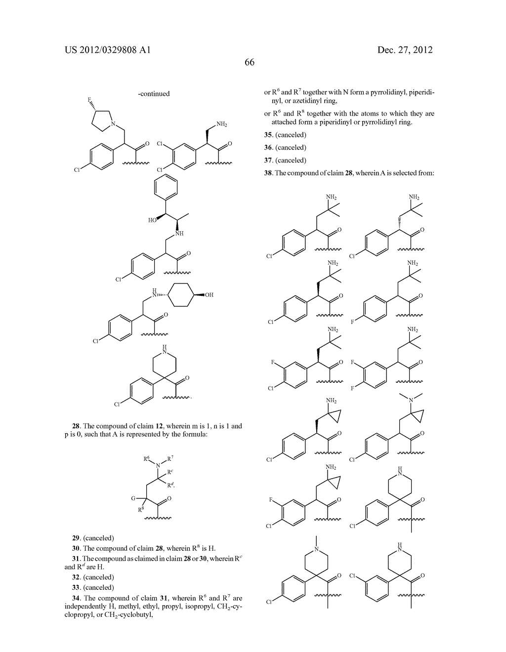 DIHYDROTHIENO PYRIMIDINES AS AKT PROTEIN KINASE INHIBITORS - diagram, schematic, and image 67