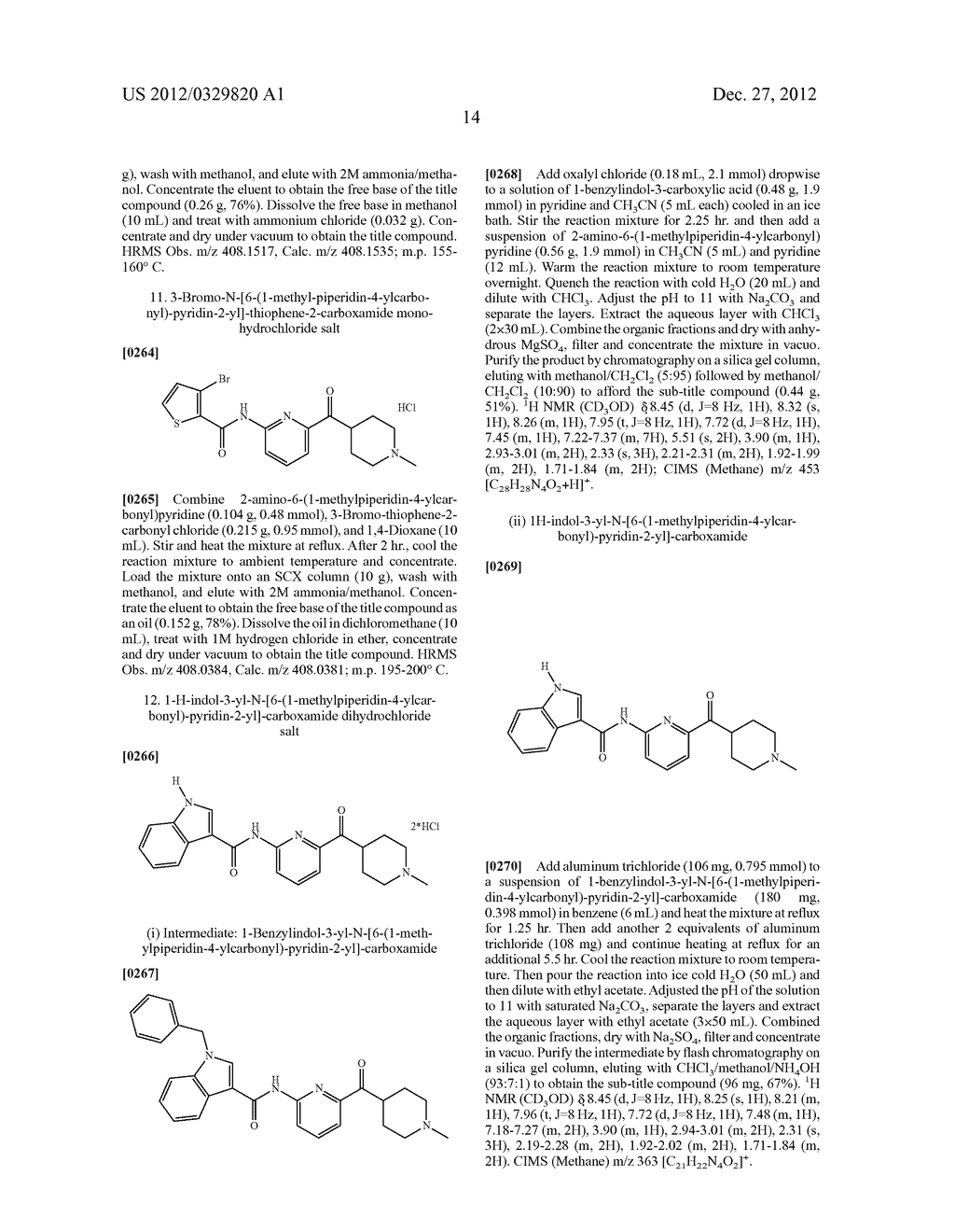 Pyridinoylpiperidines As 5-HT1F Agonists - diagram, schematic, and image 15