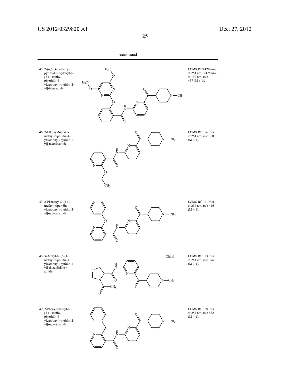 Pyridinoylpiperidines As 5-HT1F Agonists - diagram, schematic, and image 26