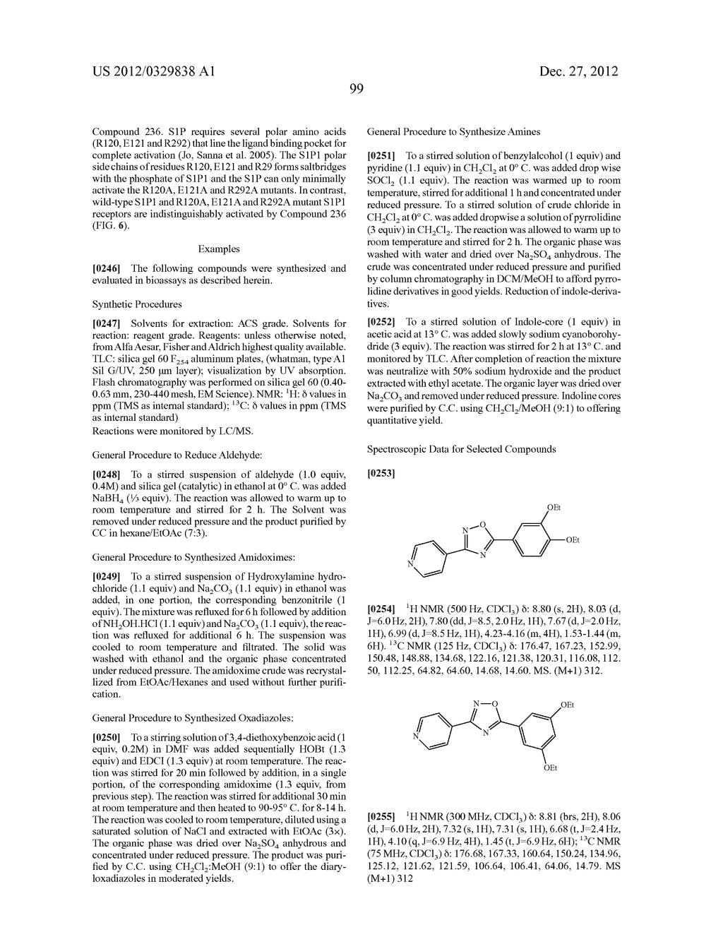 NOVEL MODULATORS OF SPHINGOSINE PHOSPHATE RECEPTORS - diagram, schematic, and image 108