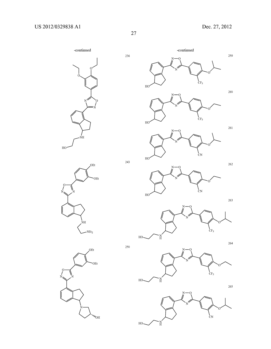 NOVEL MODULATORS OF SPHINGOSINE PHOSPHATE RECEPTORS - diagram, schematic, and image 36