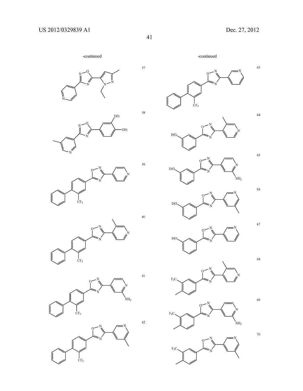 NOVEL MODULATORS OF SPHINGOSINE PHOSPHATE RECEPTORS - diagram, schematic, and image 50