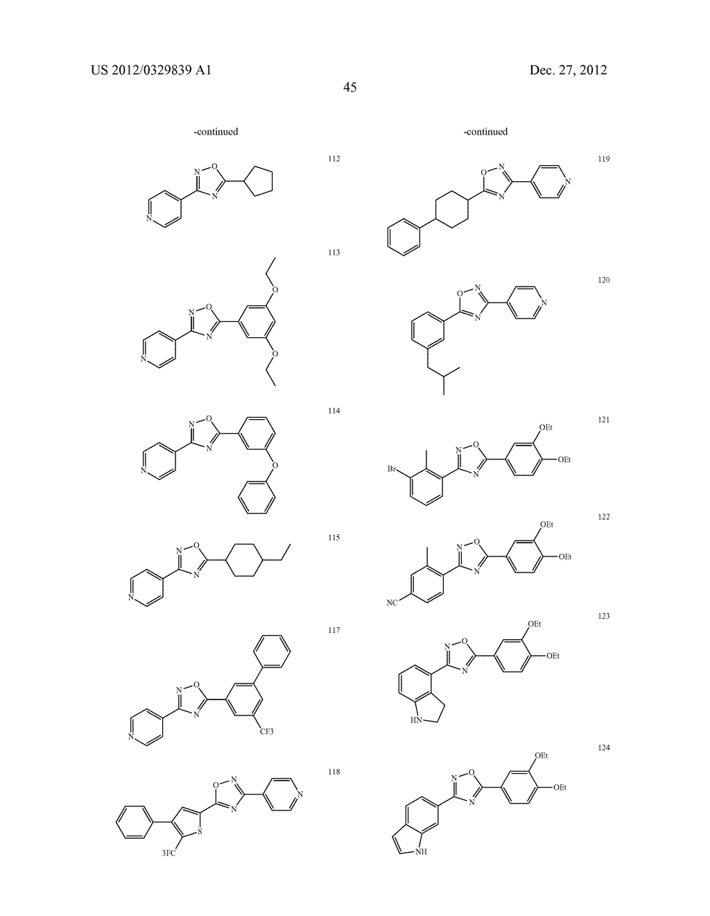 NOVEL MODULATORS OF SPHINGOSINE PHOSPHATE RECEPTORS - diagram, schematic, and image 54