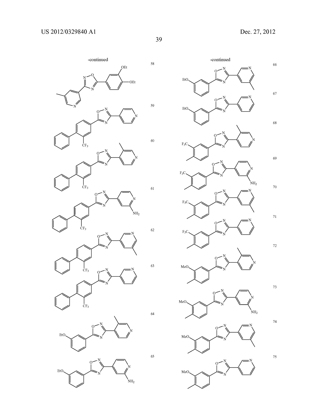 NOVEL MODULATORS OF SPHINGOSINE PHOSPHATE RECEPTORS - diagram, schematic, and image 48