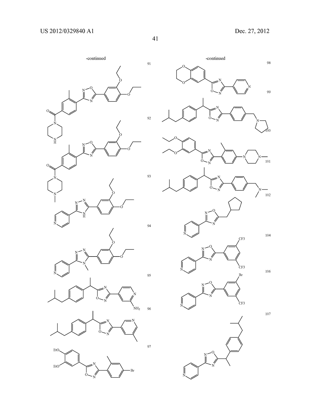 NOVEL MODULATORS OF SPHINGOSINE PHOSPHATE RECEPTORS - diagram, schematic, and image 50