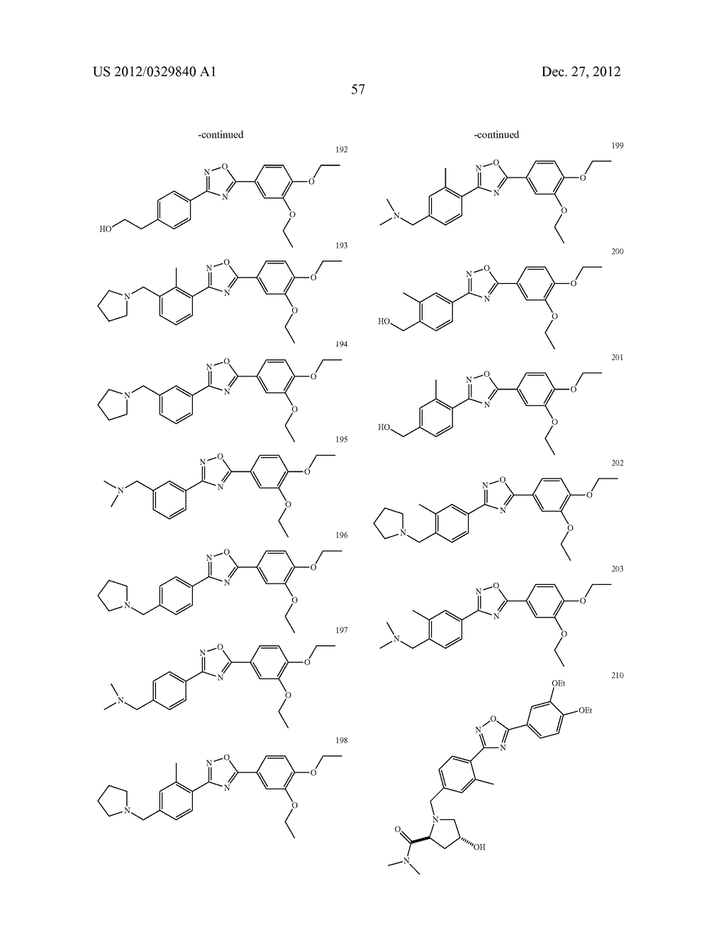 NOVEL MODULATORS OF SPHINGOSINE PHOSPHATE RECEPTORS - diagram, schematic, and image 66