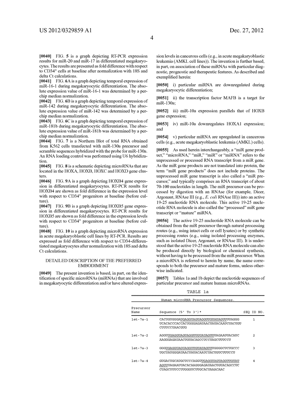 MicroRNA Fingerprints During Human Megakaryocytopoiesis - diagram, schematic, and image 22