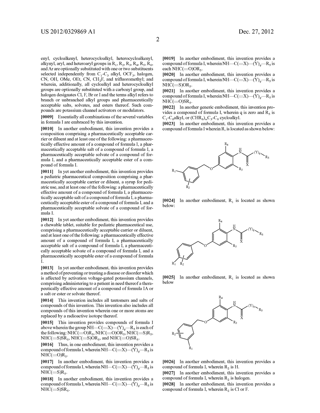 BENZYLOXY ANILIDE DERIVATIVES USEFUL AS POTASSIUM CHANNEL MODULATORS - diagram, schematic, and image 03