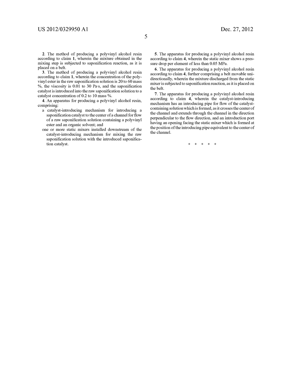 PRODUCTION METHOD AND PRODUCTION DEVICE FOR POLYVINYL ALCOHOL RESINS - diagram, schematic, and image 10